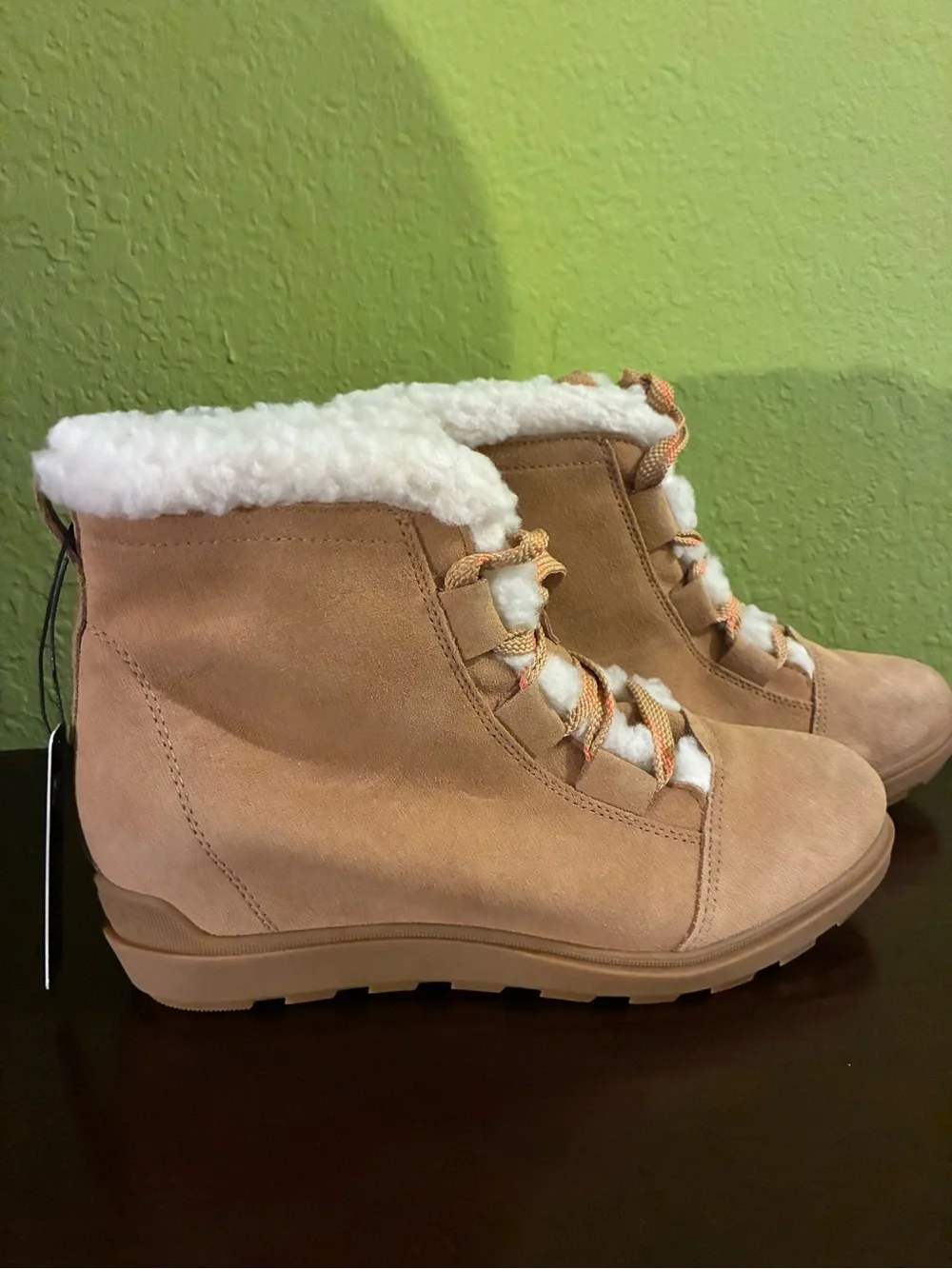 Sorel suede uppers